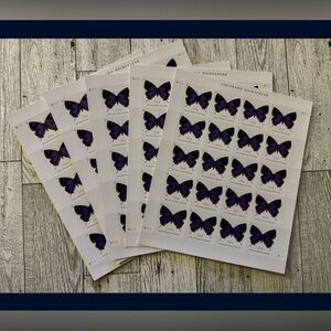 USPS Colorado Hairstreak Butterfly (5 Sheets of 20) Non-Machinable Stamps